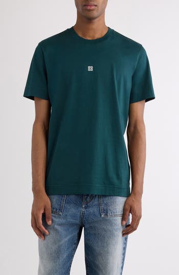 Givenchy Slim Fit 4G Embroidered Cotton T-Shirt | Nordstrom