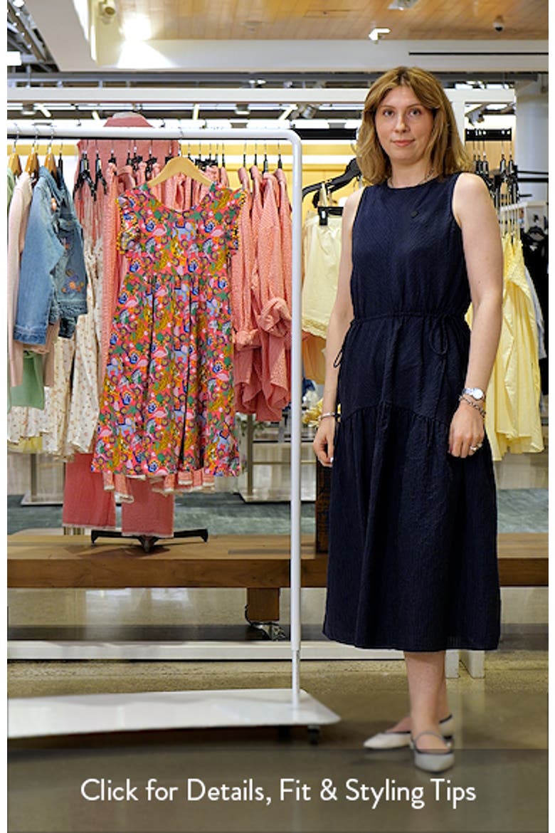 Kids' Bow Back Cotton Jersey Dress video