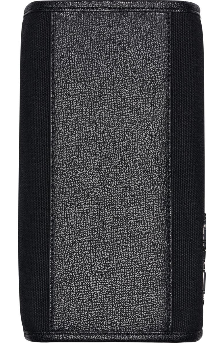 KARL LAGERFELD PARIS Kristina Knit Satchel with Pins, Alternate, color, Black