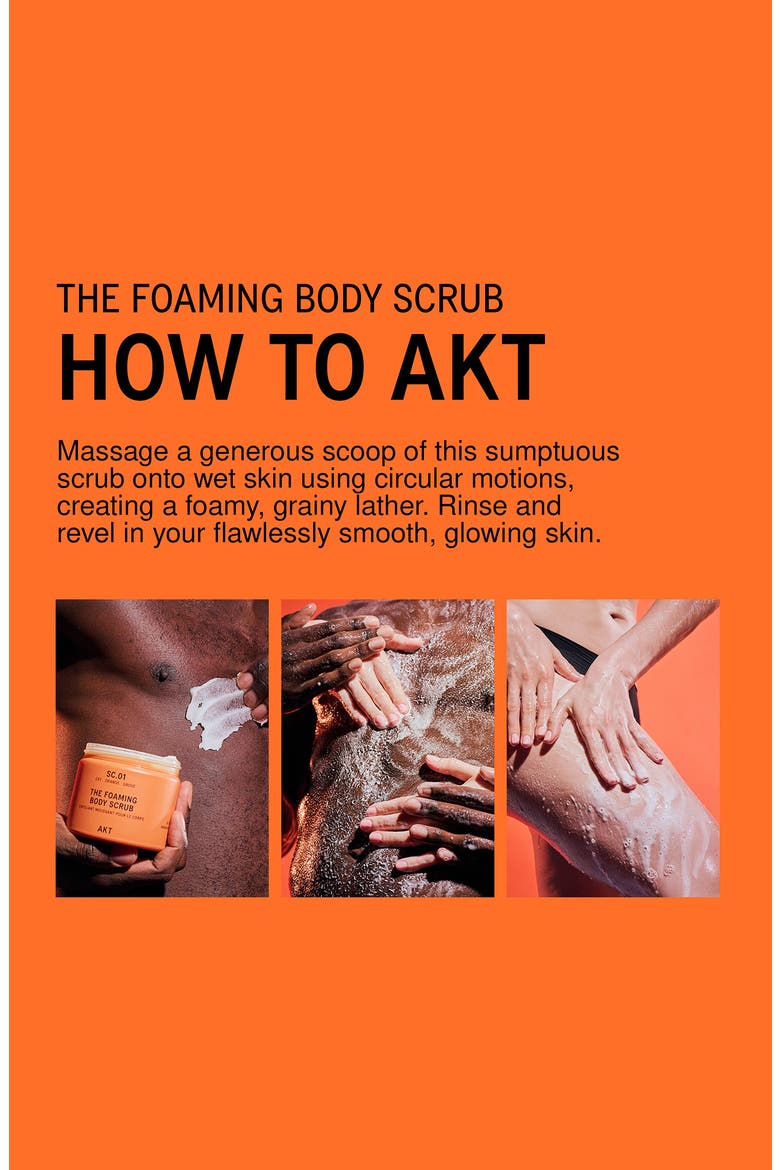 The Foaming Body Scrub, Alternate, color, SC.01 ORANGE GROVE