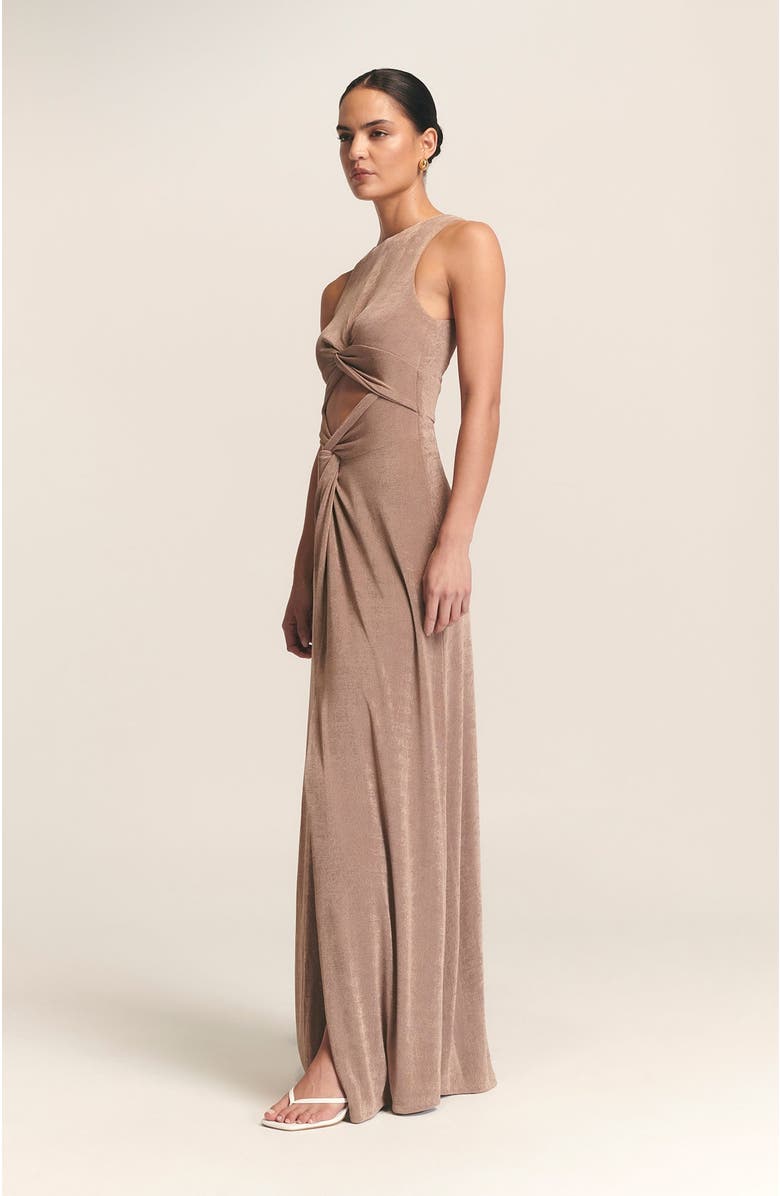 ST MRLO Malia Maxi Dress, Alternate, color, Mocha