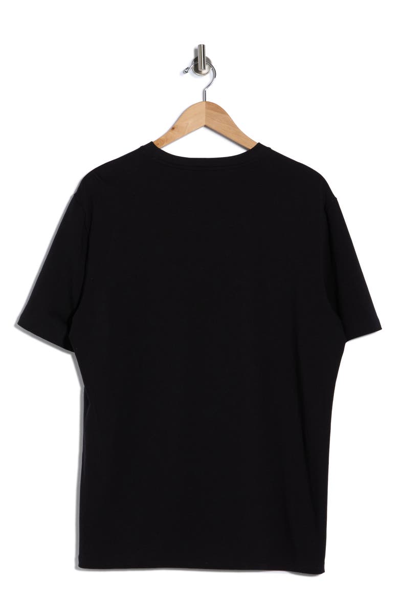 BOSS Joe Crewneck Pajama T-Shirt, Alternate, color, Black