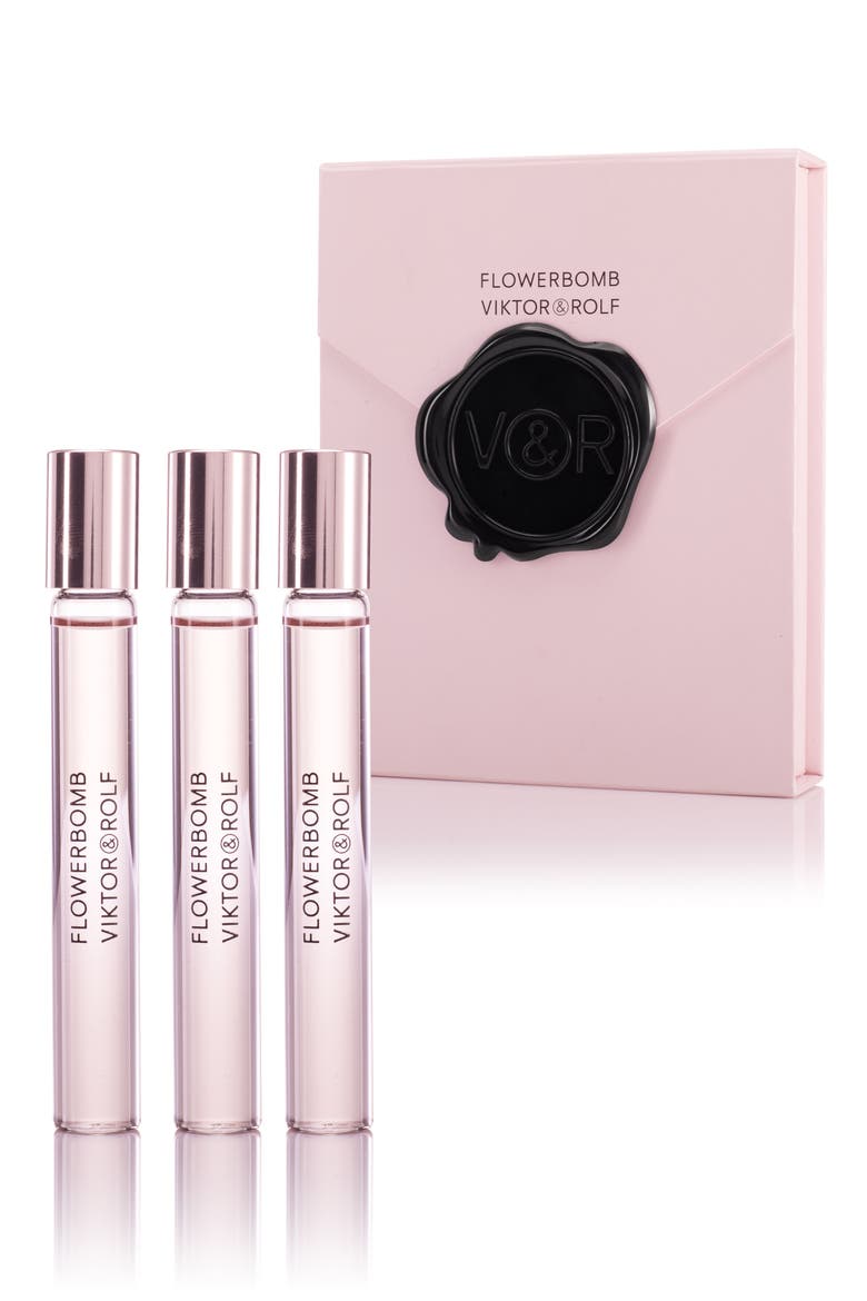 Flowerbomb Rollerball Trio (Nordstrom Exclusive), Alternate, color, NO COLOR