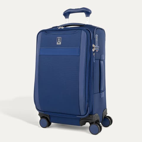 Versapack + Lightweight Softside Expandable 21" Carry On Spinner Luggage