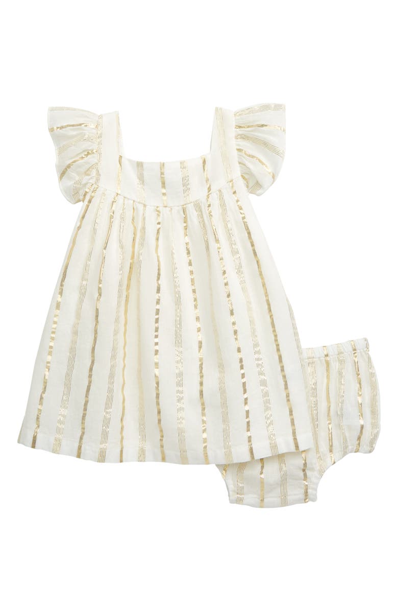 Tucker + Tate Sparkle Stripe Dress, Main, color,