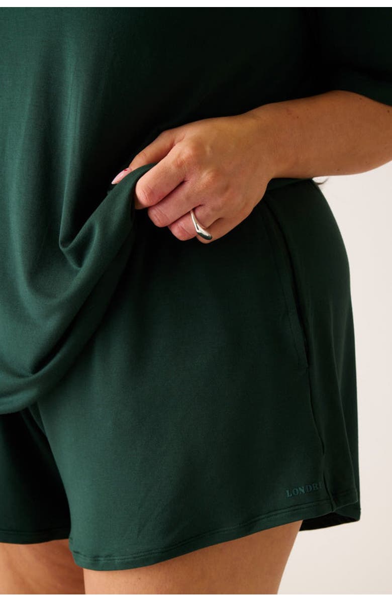 LONDRE BODYWEAR The Cool-Comf Chill Shorts, Alternate, color, Evergreen