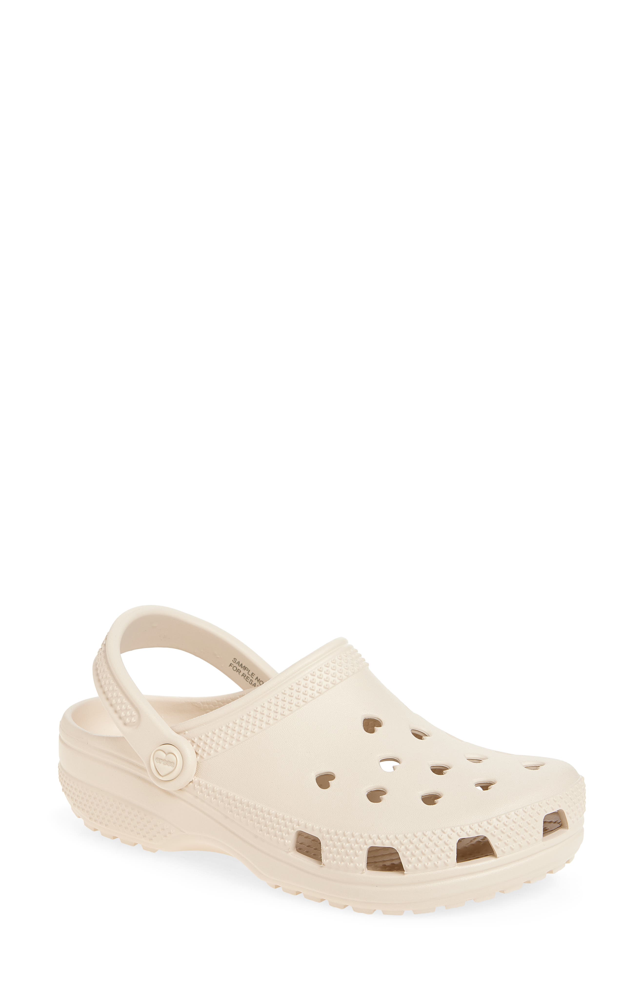 Classic Hearts Cutout Clog, Main, color, FRAPPE