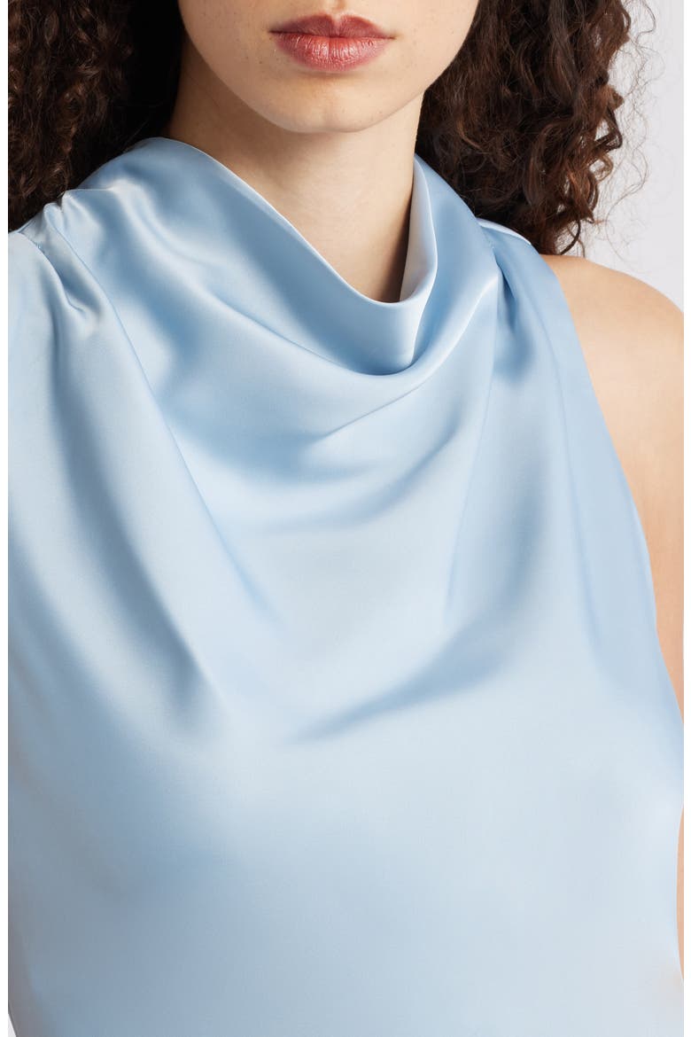 Cowl Neck Maxi Dress, Alternate, color, GLACIER