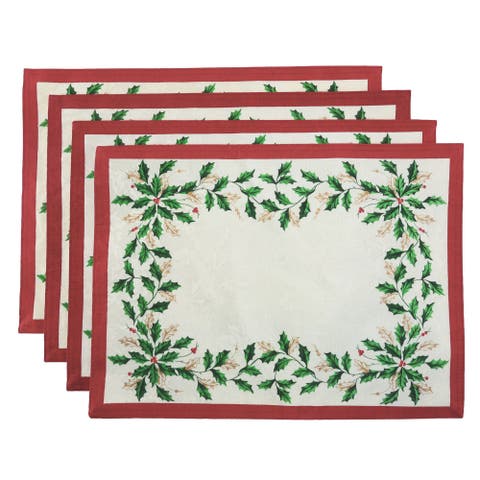 Holiday Placemats, Set Of 4