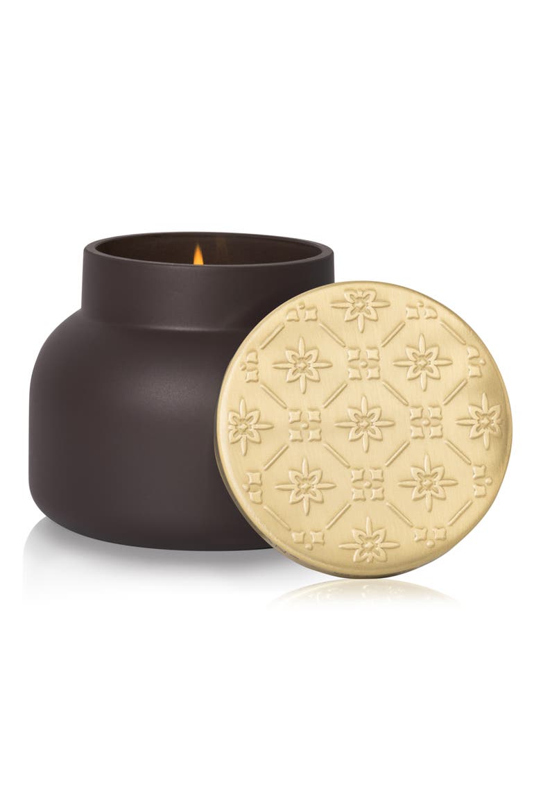 Blue Jean Terrazza Velluto Signature Jar Candle, Alternate, color, MOCHA