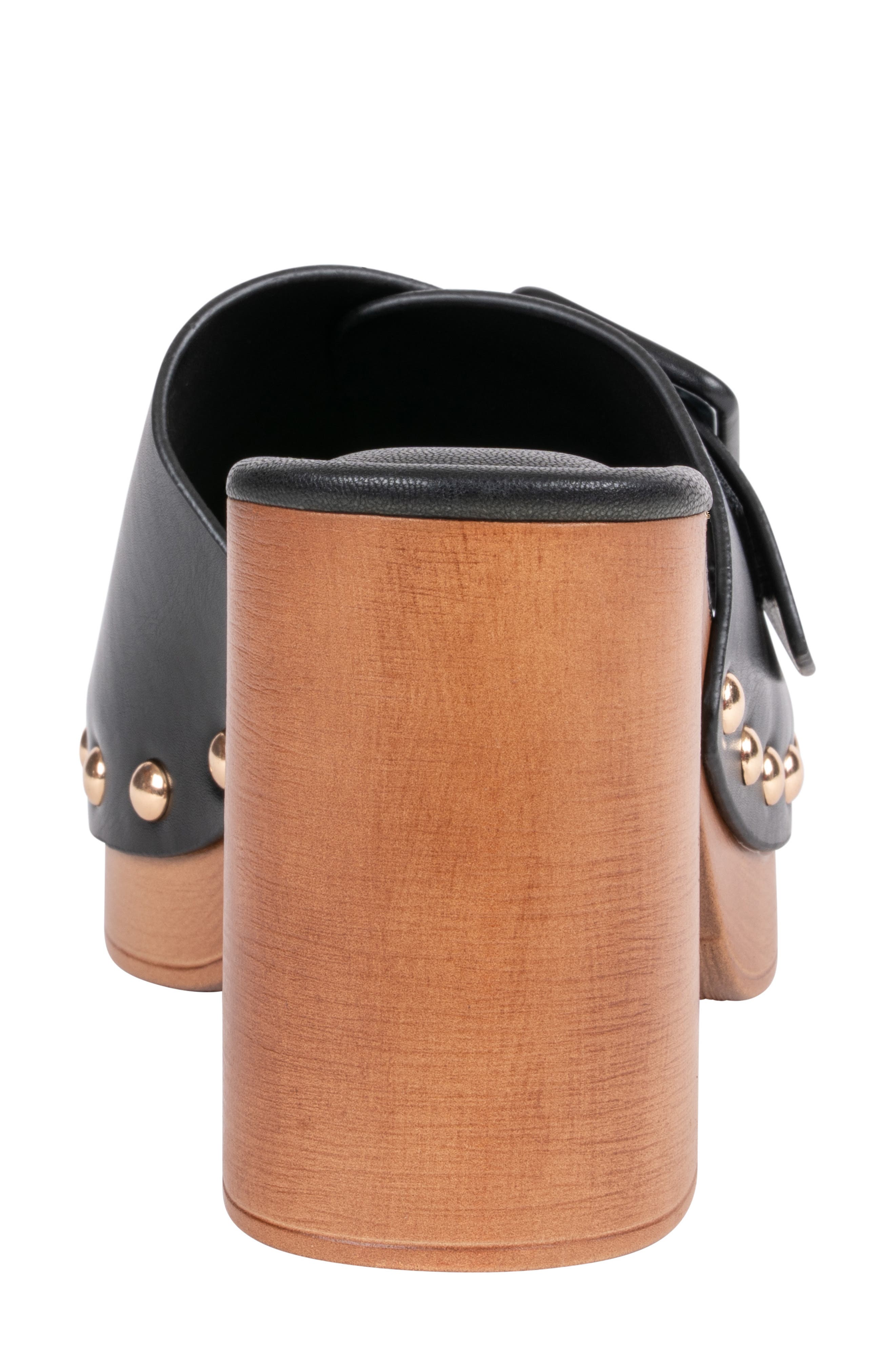 GOOD CHOICE NEW YORK York Buckle Platform Mule, Alternate, color, Black