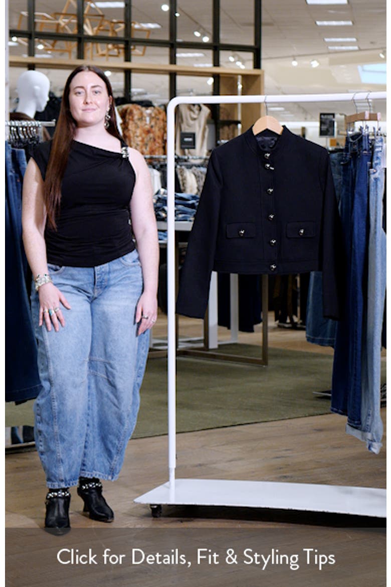 Claudia Button Front Jacket video