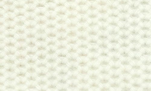Portolano Honeycomb Stitch Cashmere Headband In White