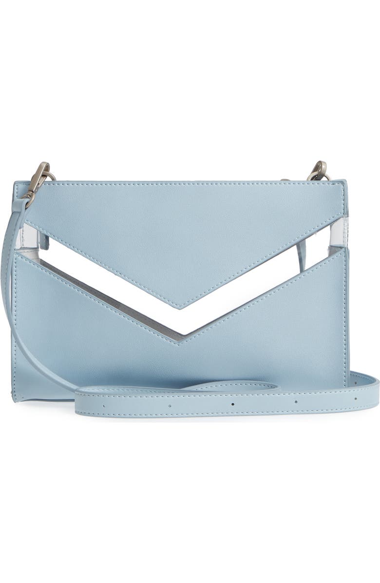 Pixie Mood Emily Faux Leather Crossbody Clutch, Alternate, color,
