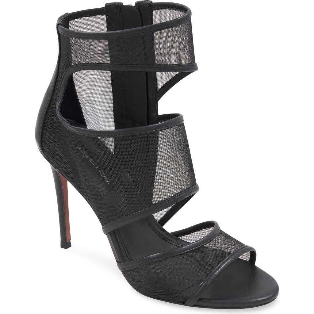 Bcbg Max Azria Surali Ankle Strap Sandal In Black