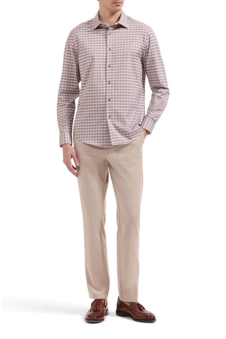 James Plaid Ooohcotton® Shirt, Alternate, color, SIENNA