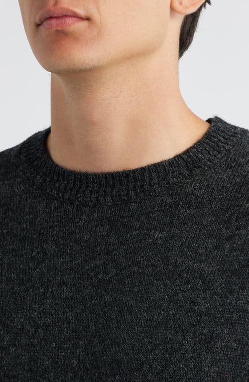Pendleton Wool Crewneck Sweater In Black