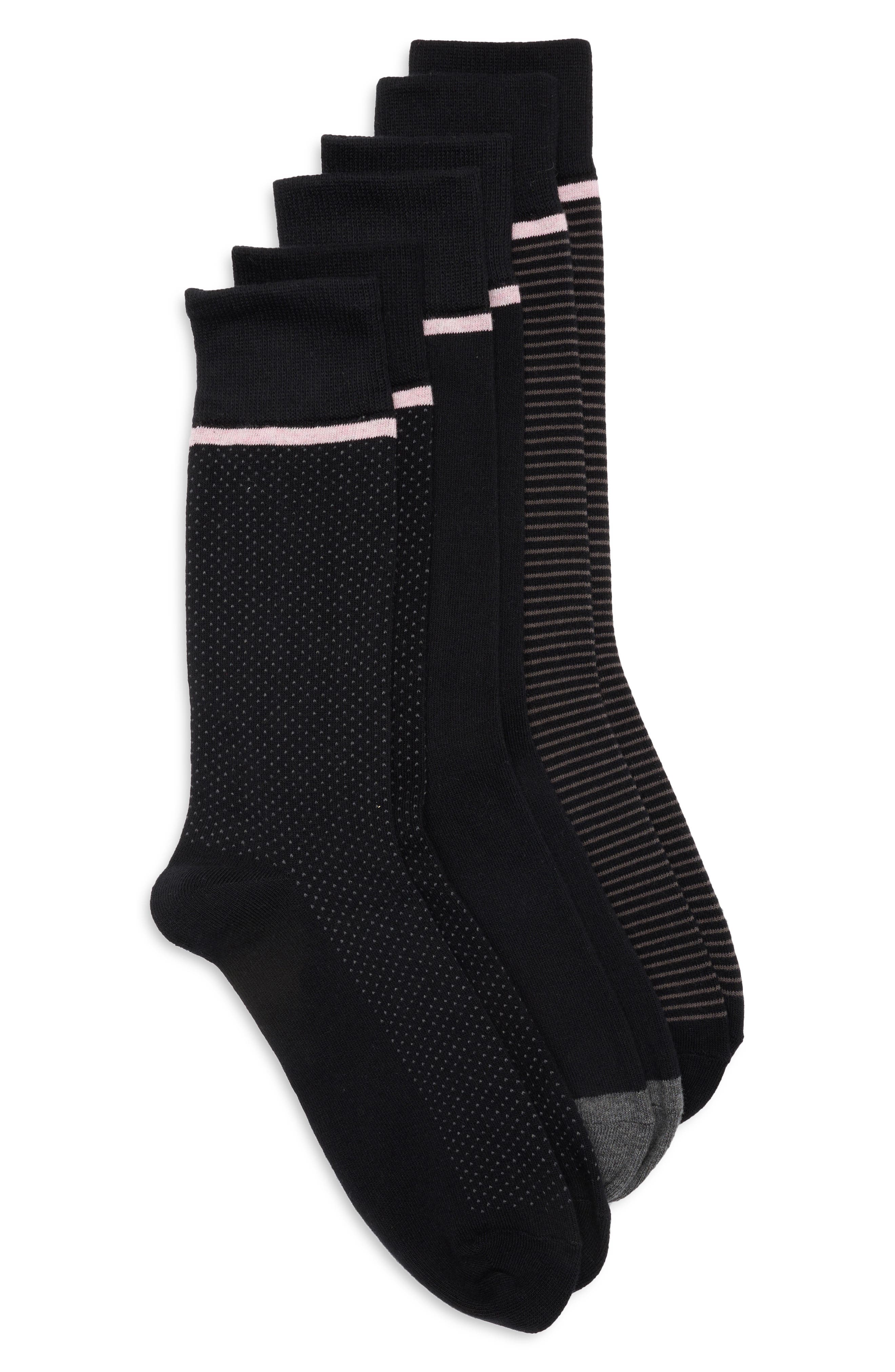 Ted Baker Assorted 3-Pack Crew Socks