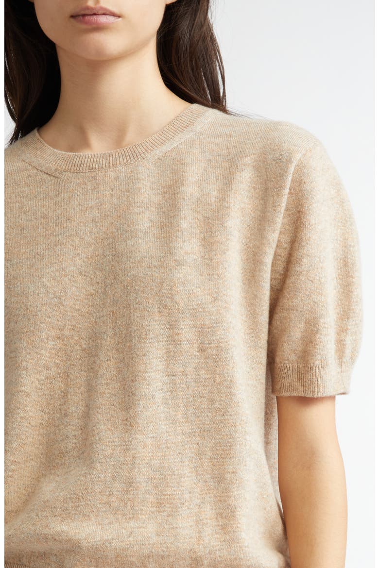Classic Cashmere & Silk Cardigan, Alternate, color, OATMEAL