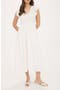Flutter Sleeve Midi Dress
