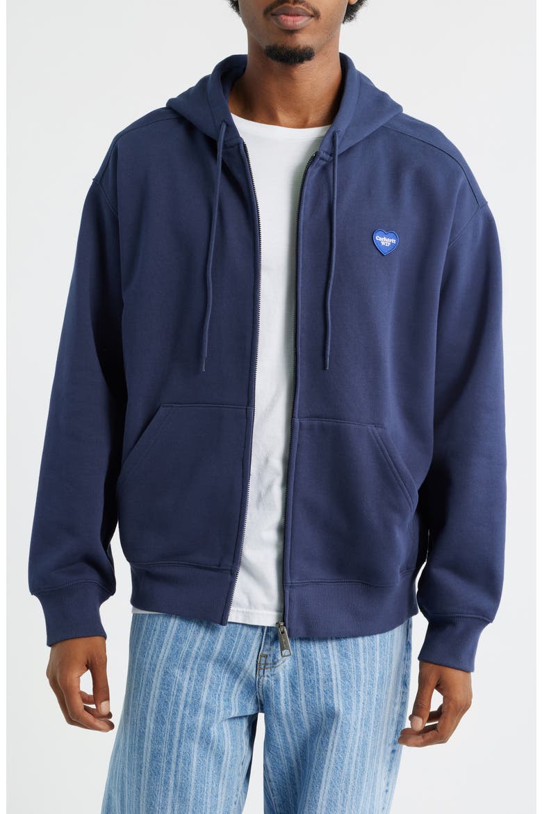Heart II Hartt Zip-Up Graphic Hoodie (Men) | Nordstrom