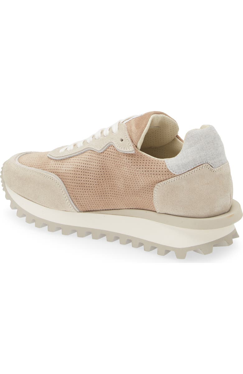 Eleventy Perforated Low Top Sneaker, Alternate, color,