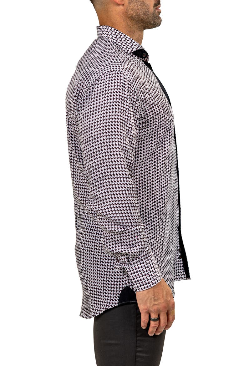 Eins Marthy Contemporary Fit Button-Up Shirt, Alternate, color, WHITE