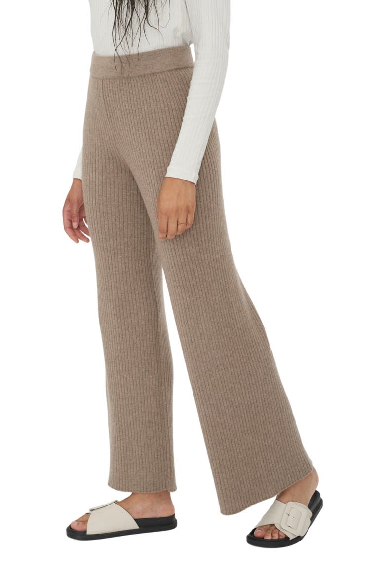 Cashmere Pants, Alternate, color, taupe