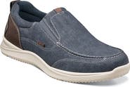 NUNN BUSH Conway Canvas Slip-On Sneaker - Wide Width Available