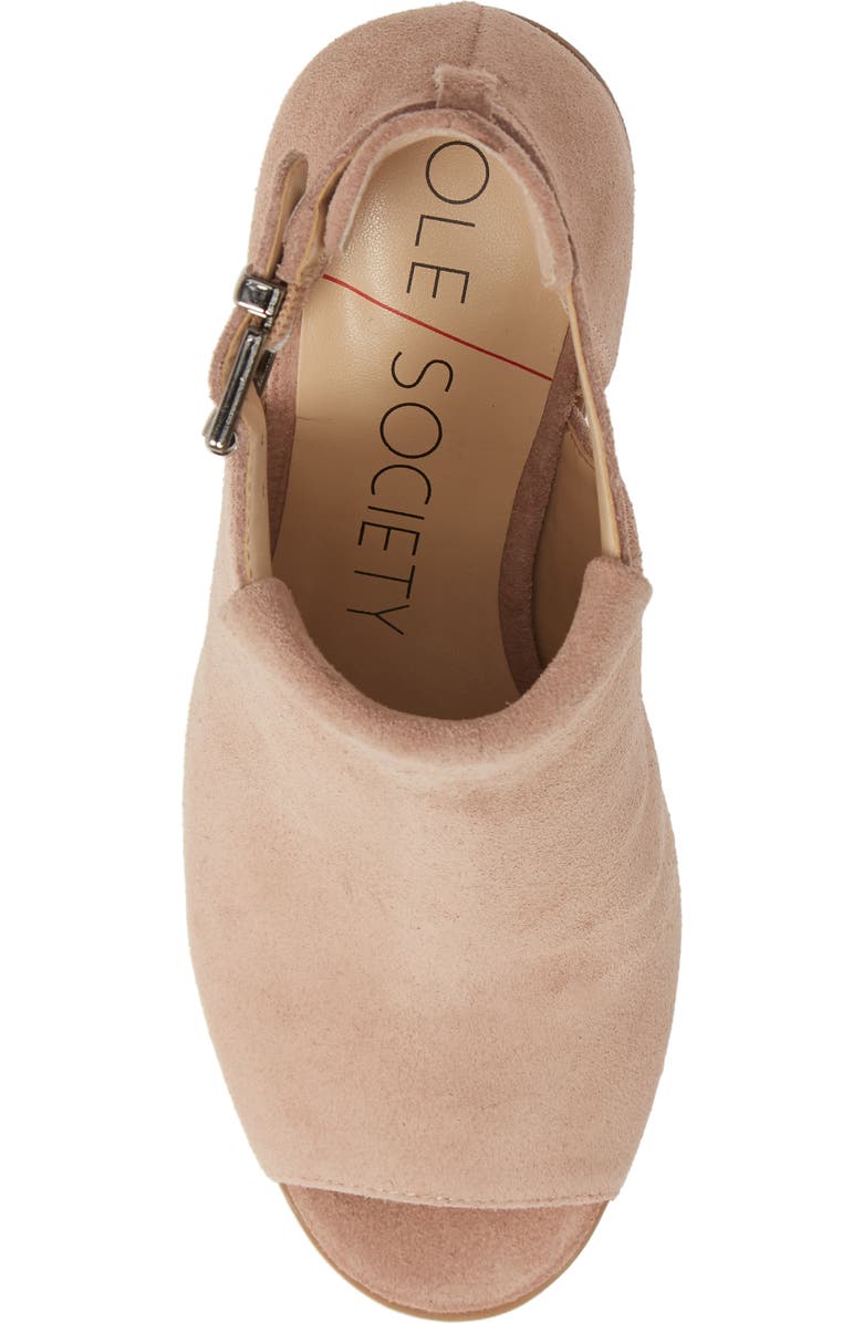 Sole Society 'Ferris' Open Toe Bootie, Alternate, color,