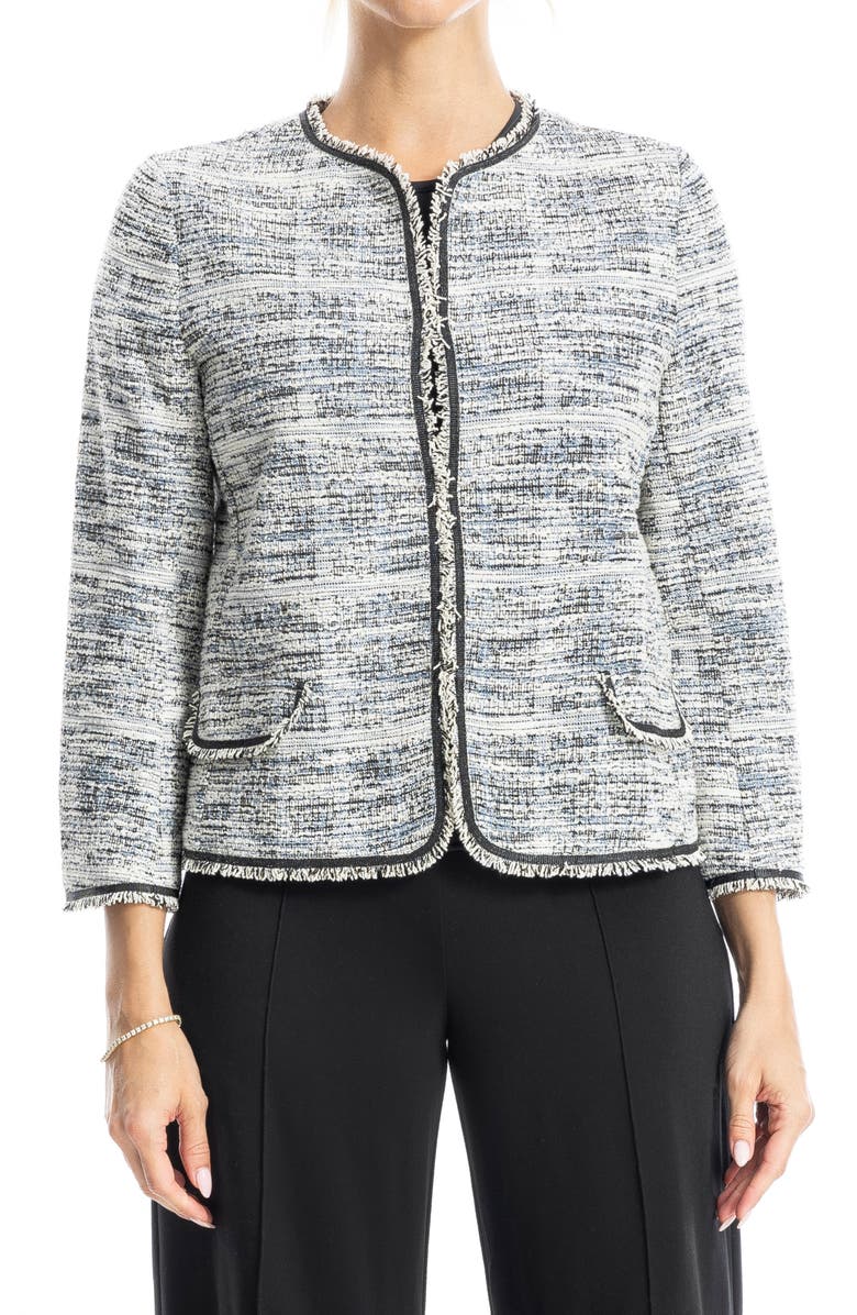 MAX STUDIO Tweed Jacket, Main, color,
