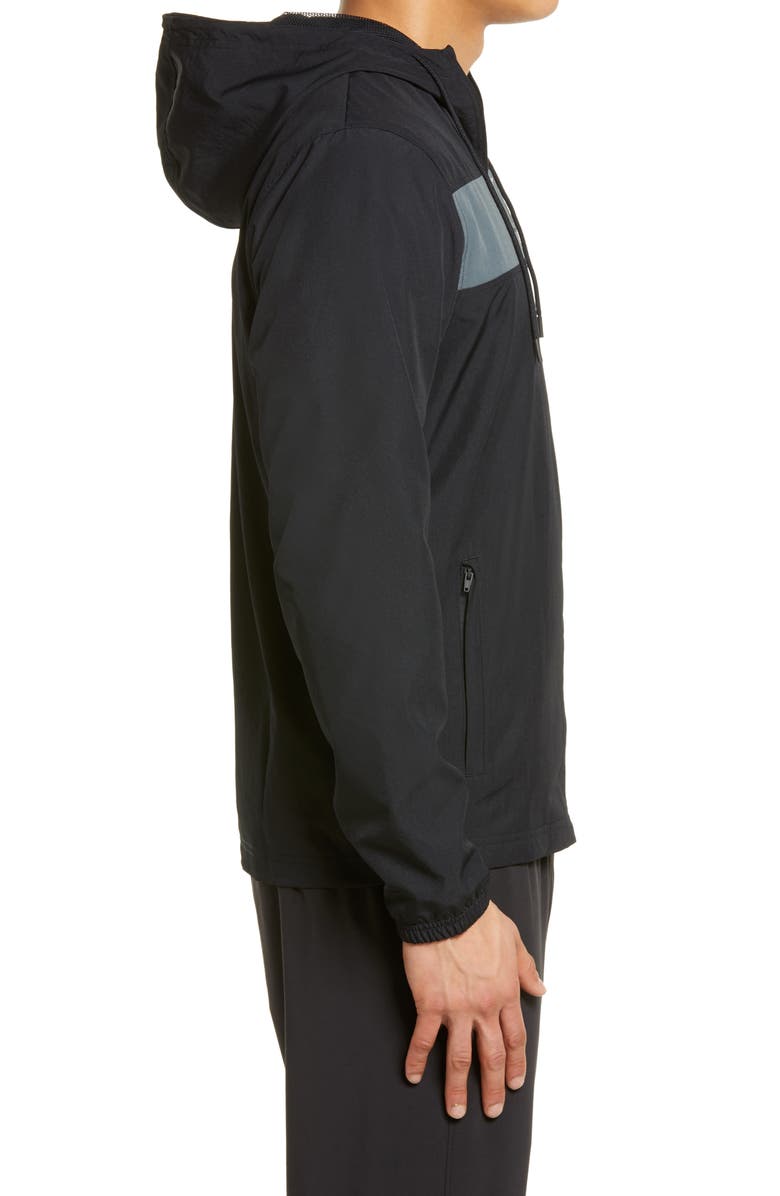 Under Armour Men's UA Sportstyle Hooded Windbreaker, Alternate, color, 