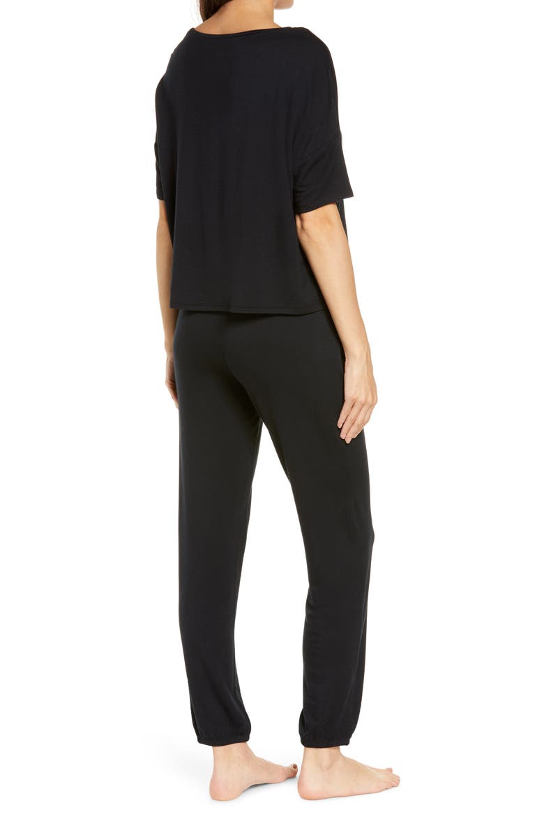 Sun Lover Lounge Set, Alternate, color, BLACK