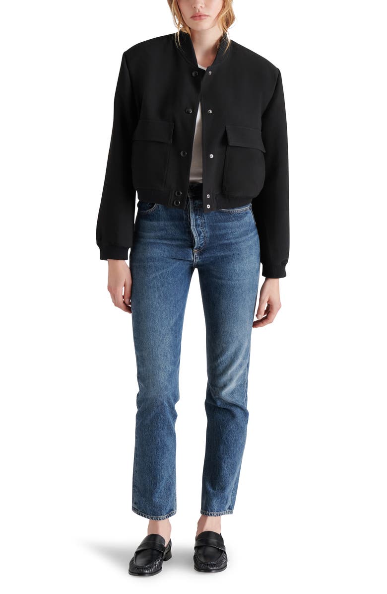 Steve Madden Ardine Bomber Jacket, Alternate, color, 