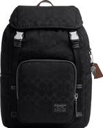 COACH Logan Backpack in Signature Nylon