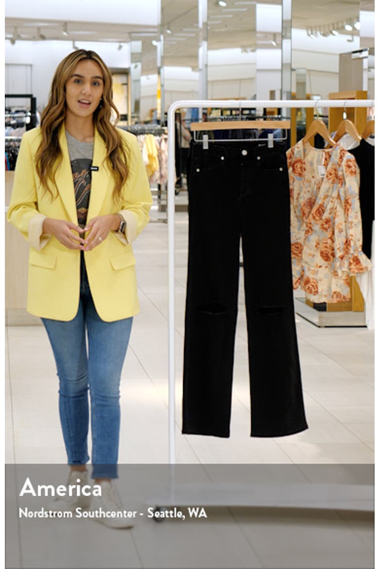 Franklin Distressed High Waist Wide Leg Jeans video