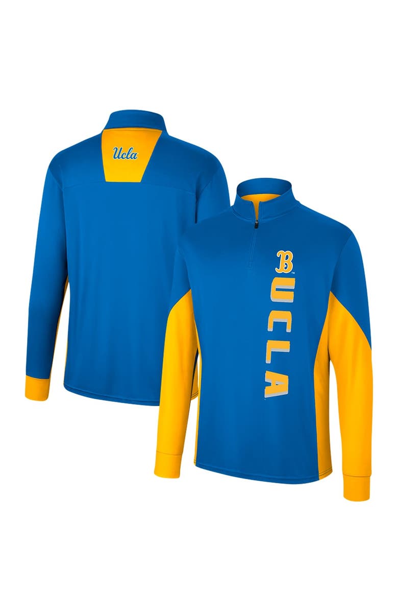 COLOSSEUM Men's Colosseum Blue UCLA Bruins Bart Quarter-Zip Top, Alternate, color, Blue