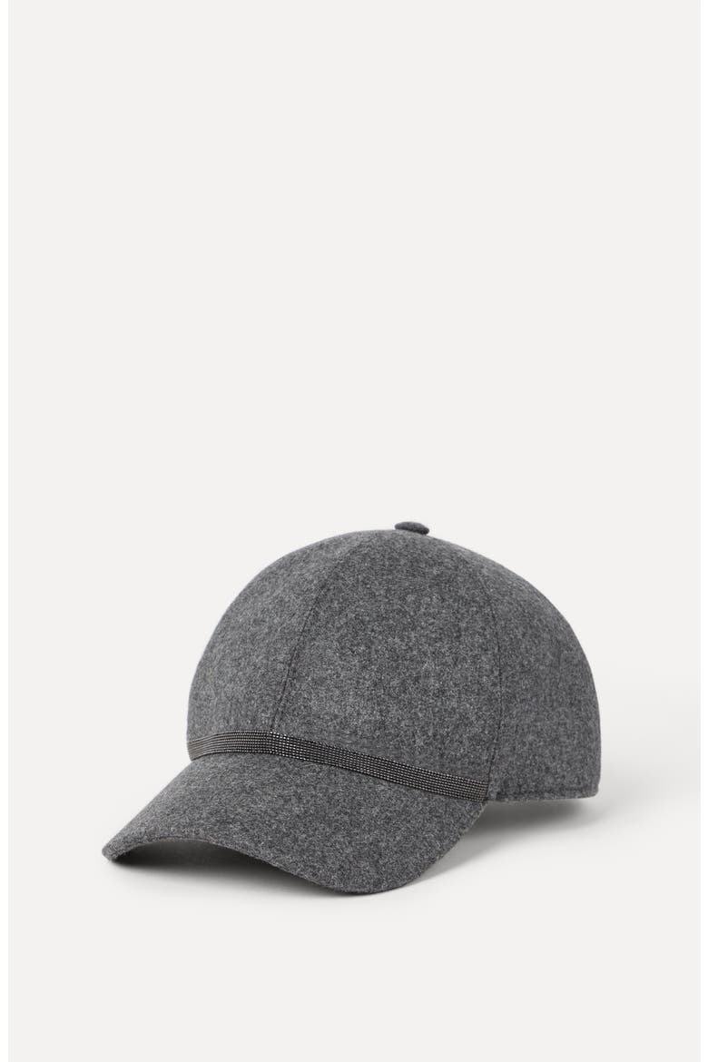 Baseball Cap with monili, Alternate, color, Dark Grey