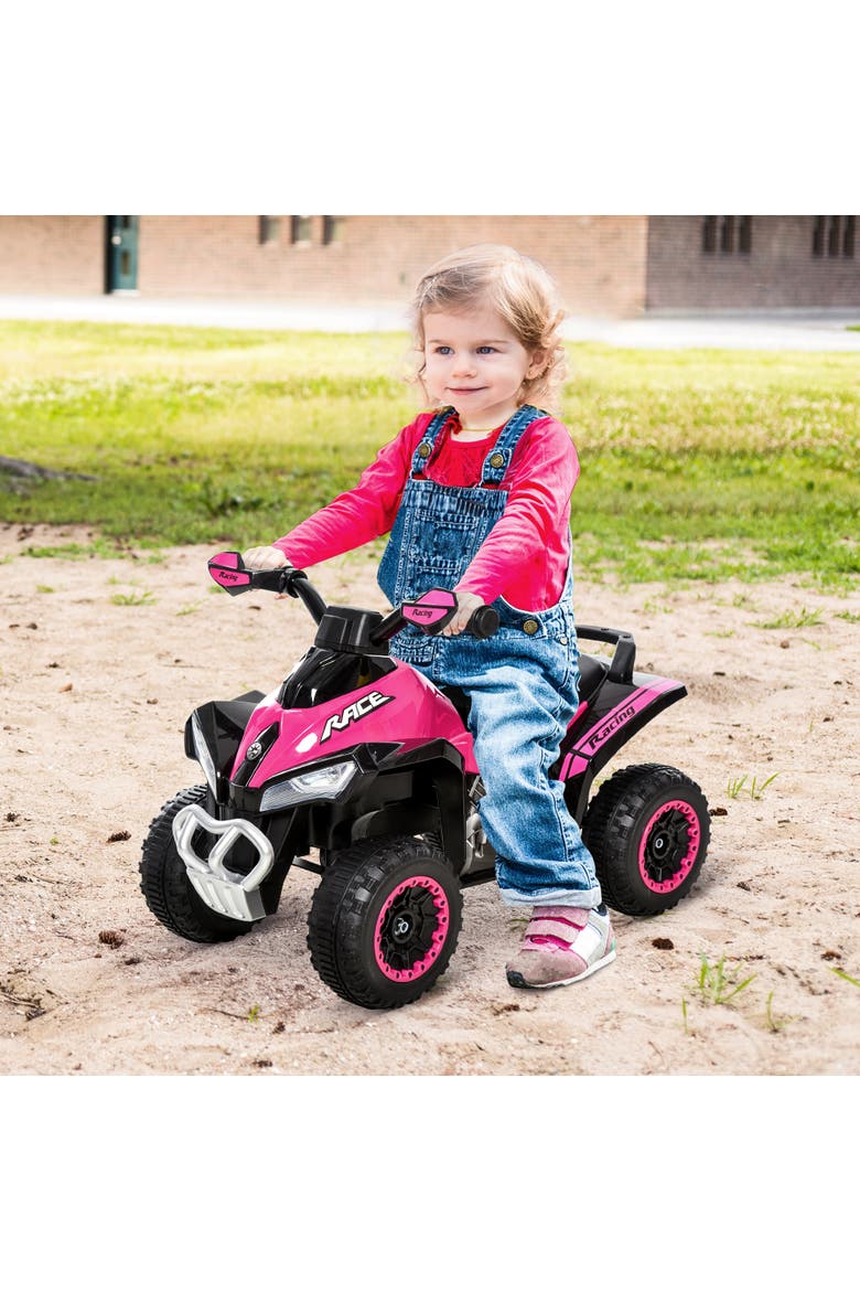 Kids Push ATV with Music and Light​, Alternate, color, Pink