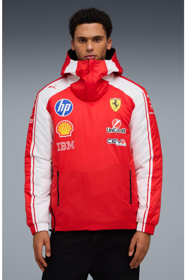 Scuderia Ferrari HP Replica Racing Jacket, Alternate, color, PUMA RED