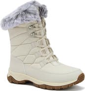 Lands' End Wide Width Expedition Trail Waterproof Lace Up Snow Boots