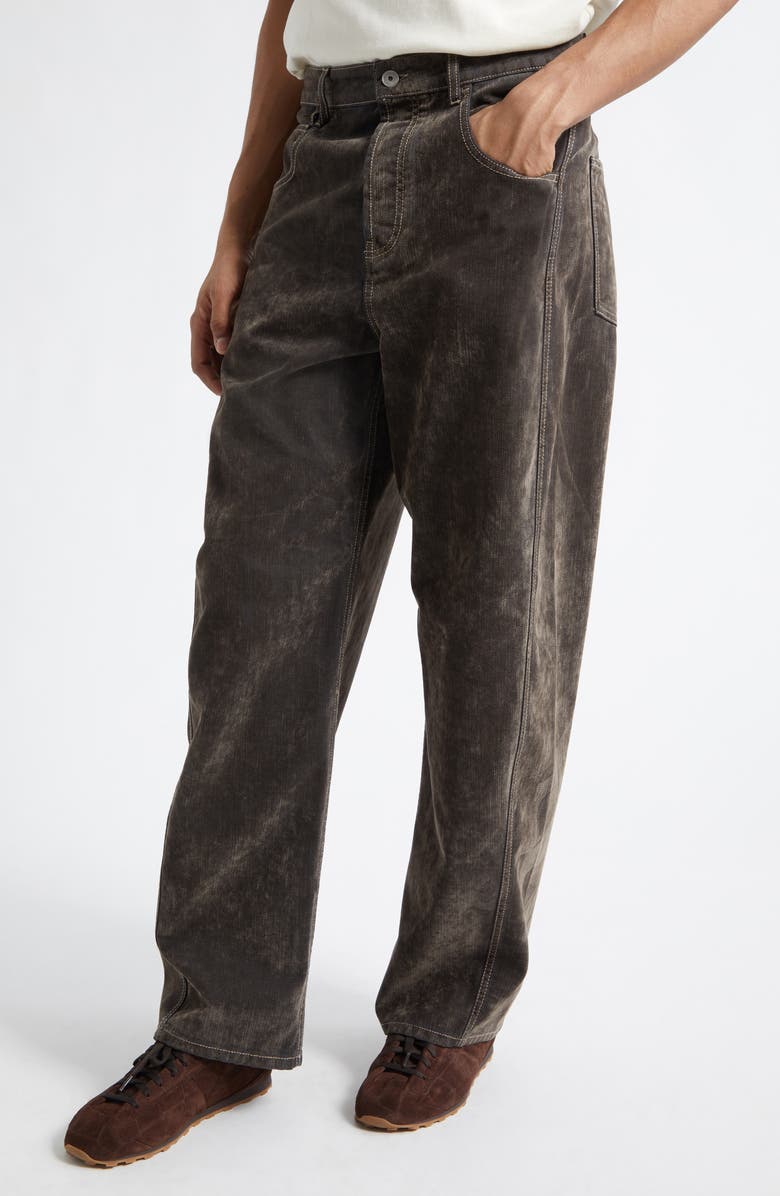 Jacquemus Le De-Nimes Mirada Jeans, Alternate, color, Khaki