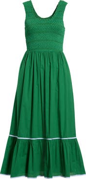 SUGARLIPS Jessy Smocked Midi Dress