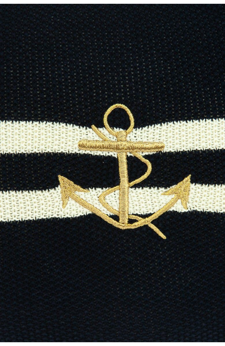 PARKLAND COLLECTION Bounty Nautical Pillow - 12" x 20" - Blue, Alternate, color, 