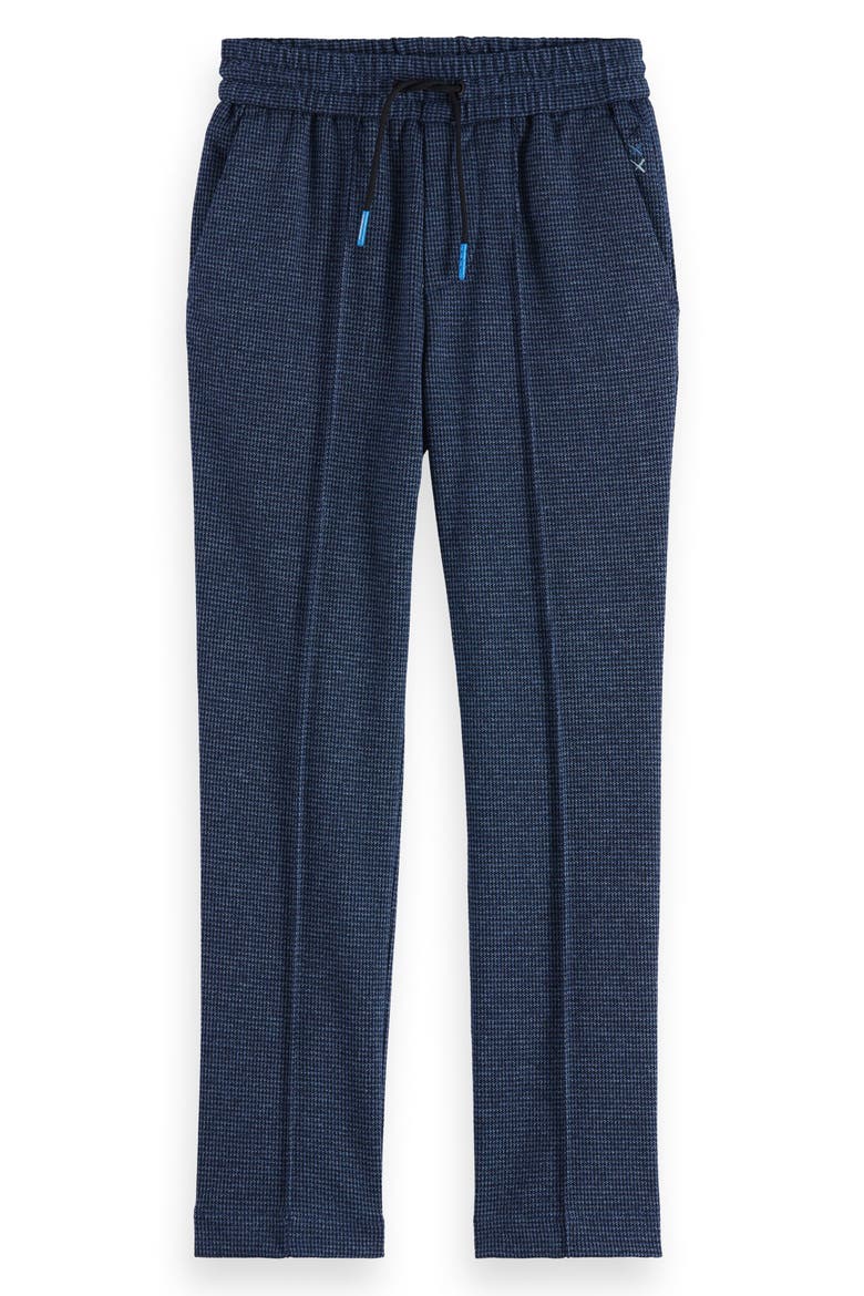 Kids' Slim Fit Drawstring Pants, Main, color, SKY CAPTAIN/ FADED DENIM