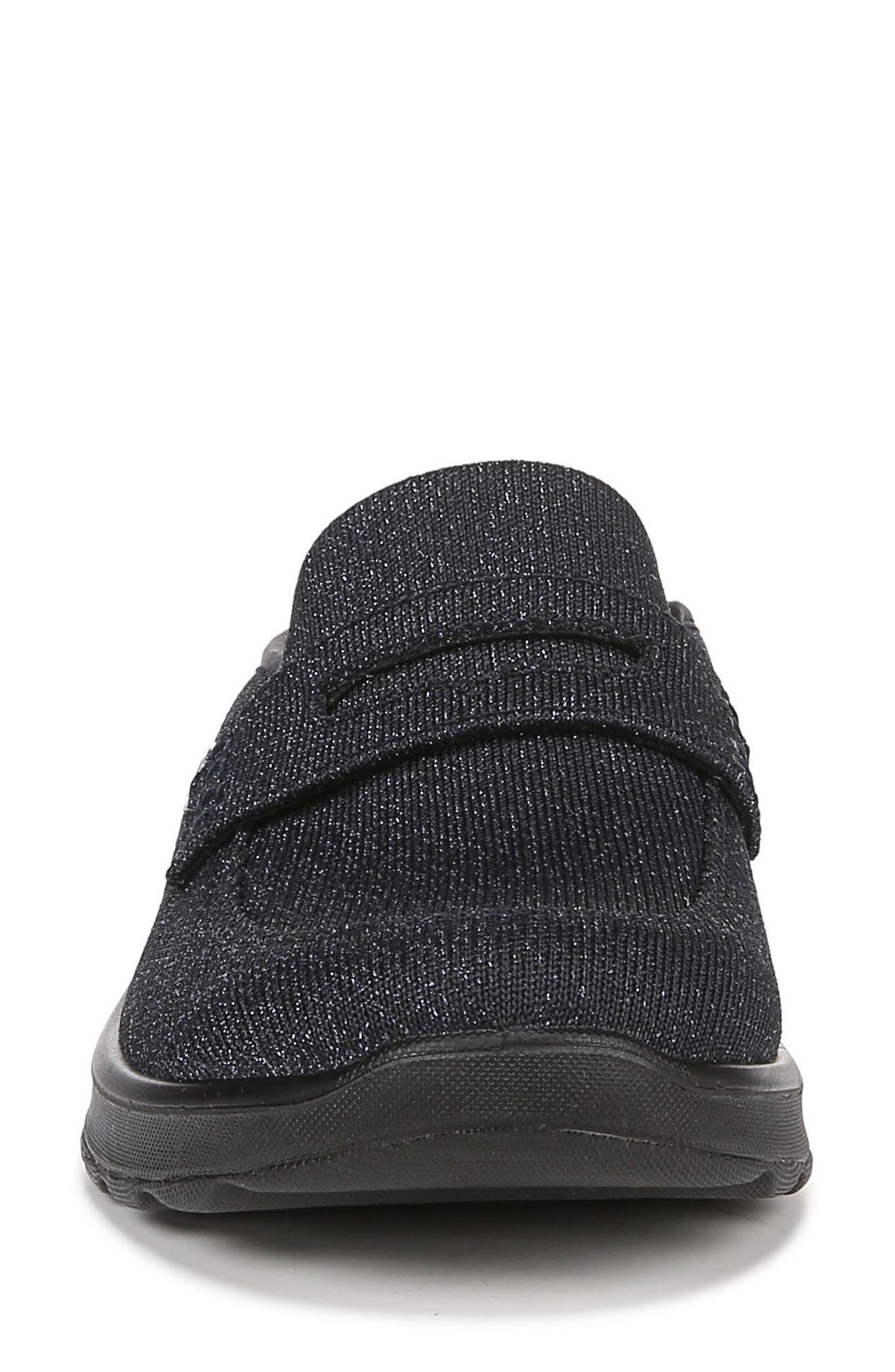 Georgia Sparkle Penny Keeper Mule, Alternate, color, NAVY SPARKLE
