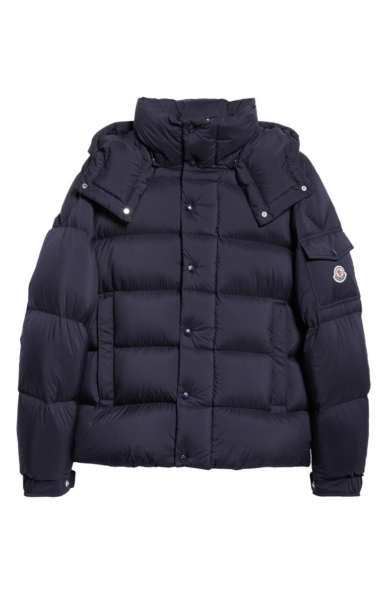 Moncler Vezere Quilted Down Jacket, Alternate, color, Obsidian Blue
