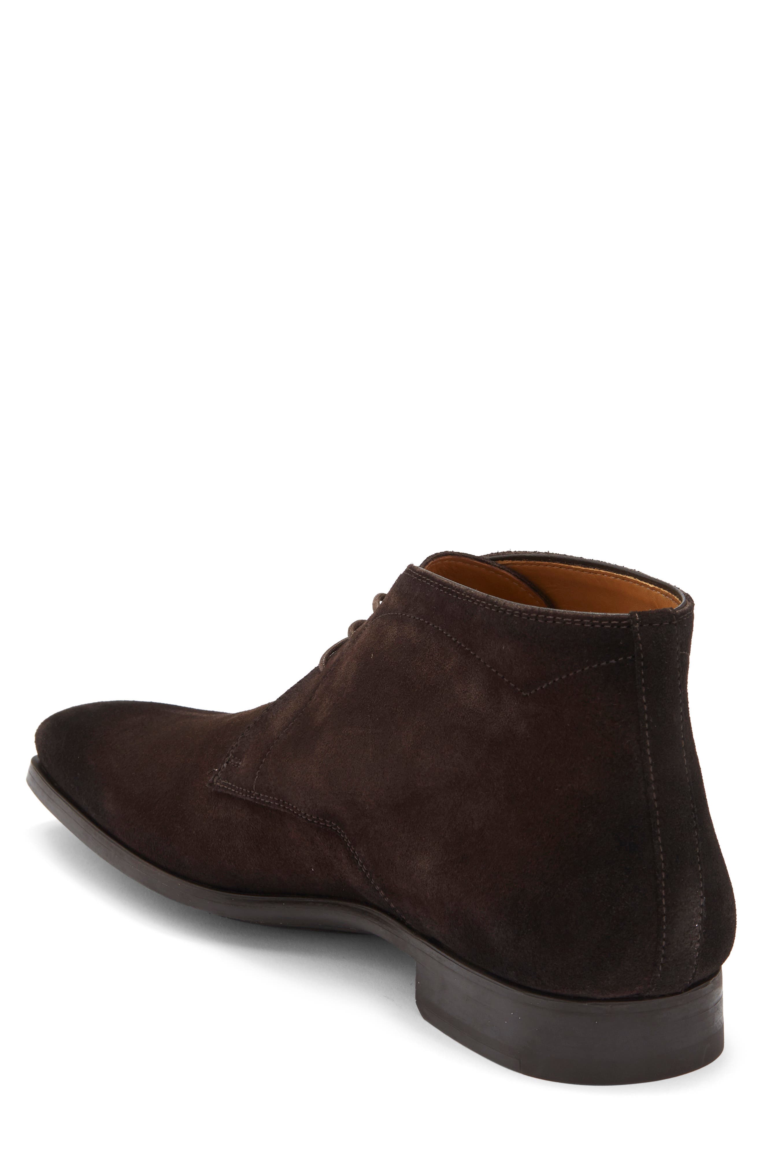Magnanni Suede Chukka Boot, Alternate, color, Brown