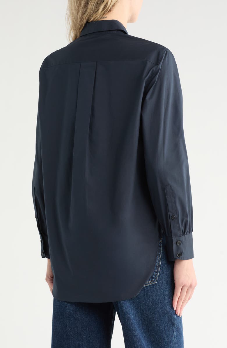 rag & bone Max Button Front Shirt, Alternate, color, Salute