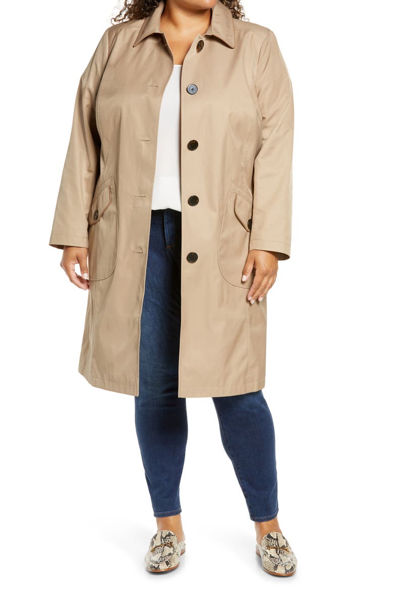 Water Repellent Trench Coat, Alternate, color, SAND